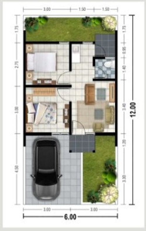 Layout Tipe 36/72